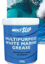 Molyslip multipurpose white marine grease